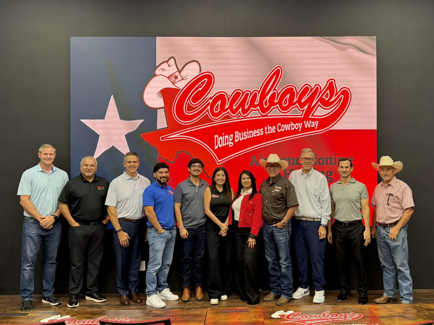 The Cowboys team
